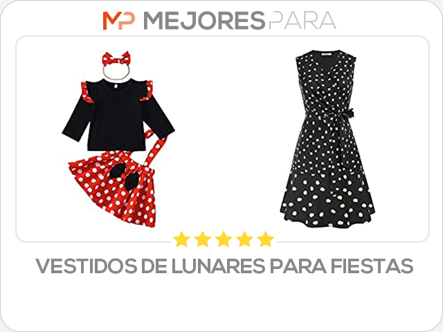 vestidos de lunares para fiestas