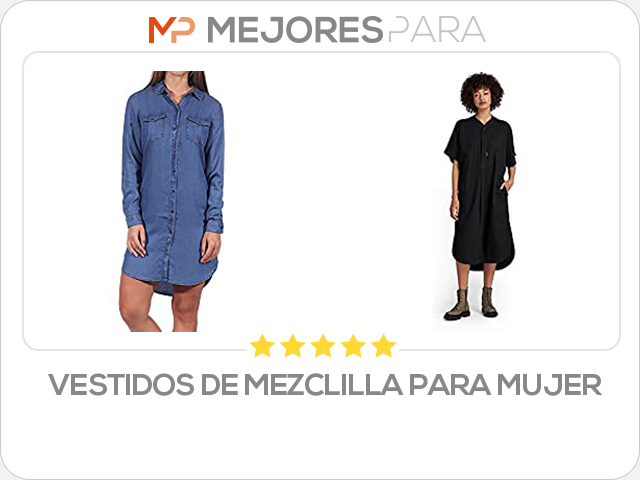 vestidos de mezclilla para mujer