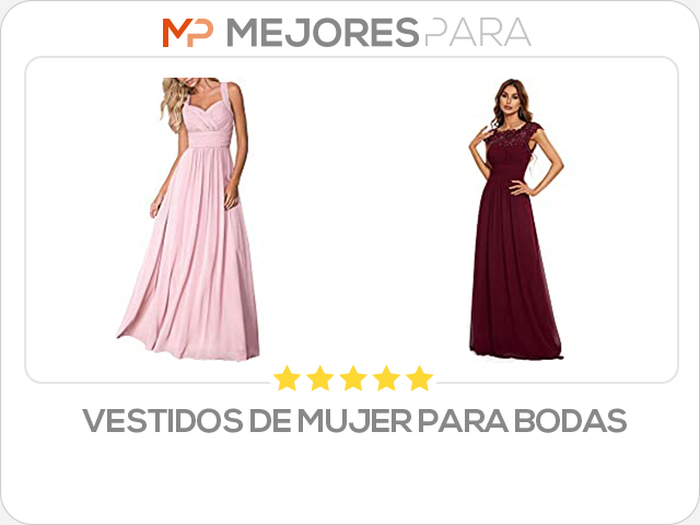 vestidos de mujer para bodas