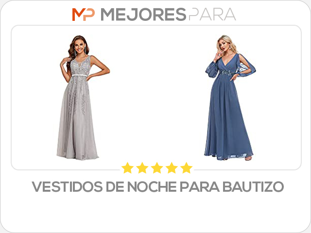 vestidos de noche para bautizo