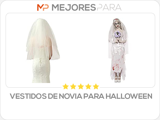 vestidos de novia para halloween