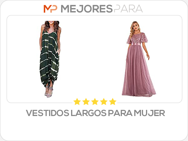 vestidos largos para mujer