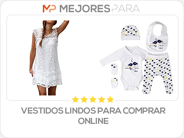 vestidos lindos para comprar online