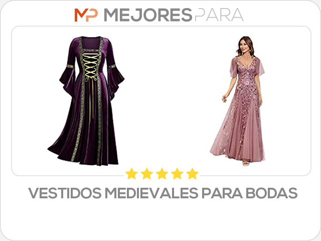 vestidos medievales para bodas