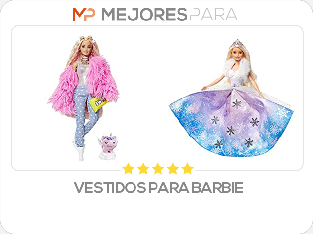 vestidos para barbie