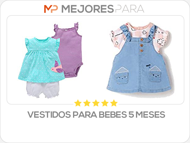 vestidos para bebes 5 meses