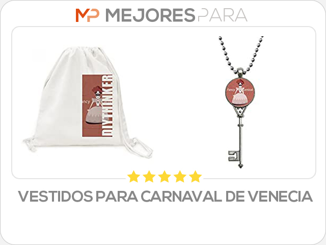 vestidos para carnaval de venecia