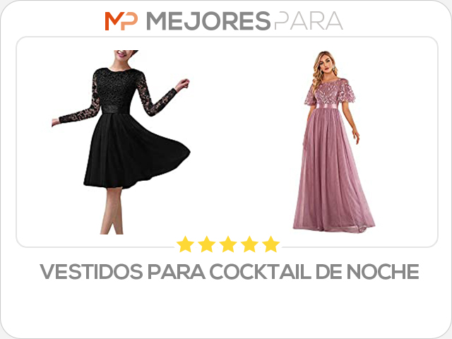 vestidos para cocktail de noche