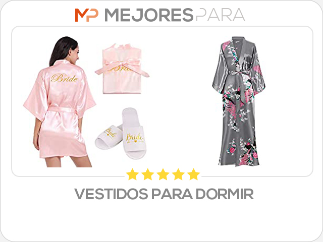 vestidos para dormir