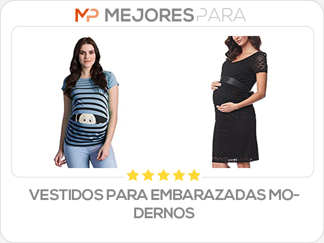 vestidos para embarazadas modernos