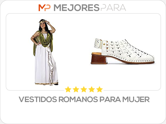 vestidos romanos para mujer