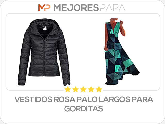 vestidos rosa palo largos para gorditas