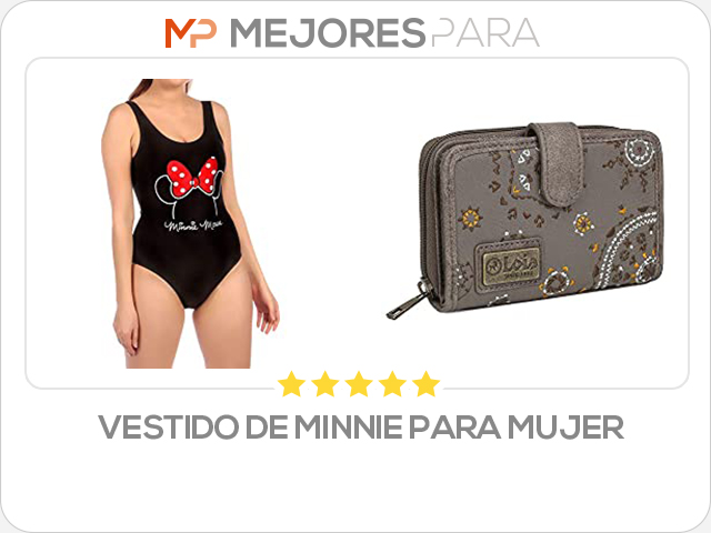 vestido de minnie para mujer