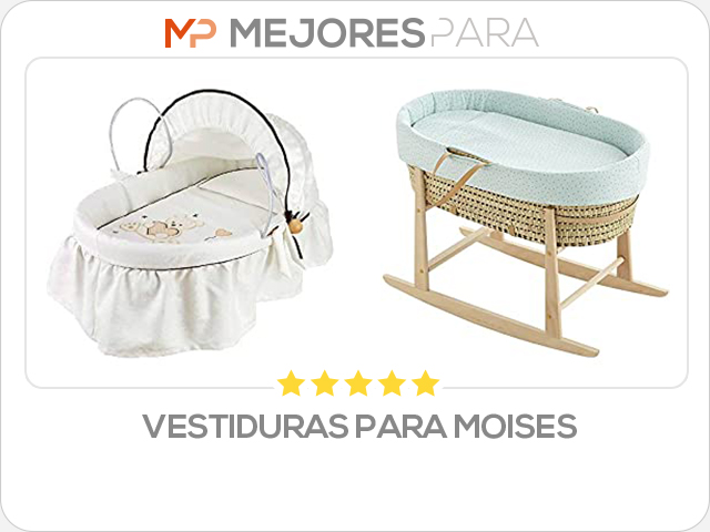 vestiduras para moises