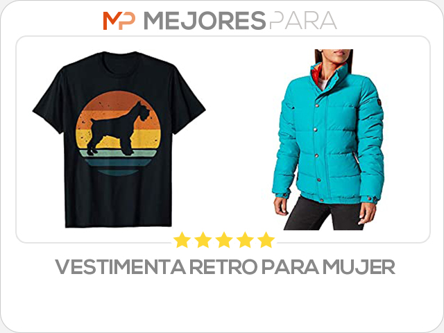 vestimenta retro para mujer