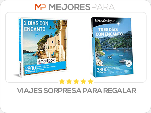 viajes sorpresa para regalar