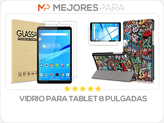 vidrio para tablet 8 pulgadas