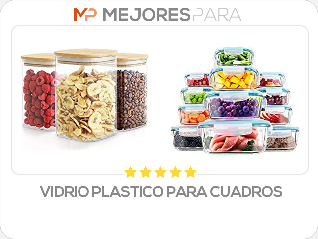 vidrio plastico para cuadros