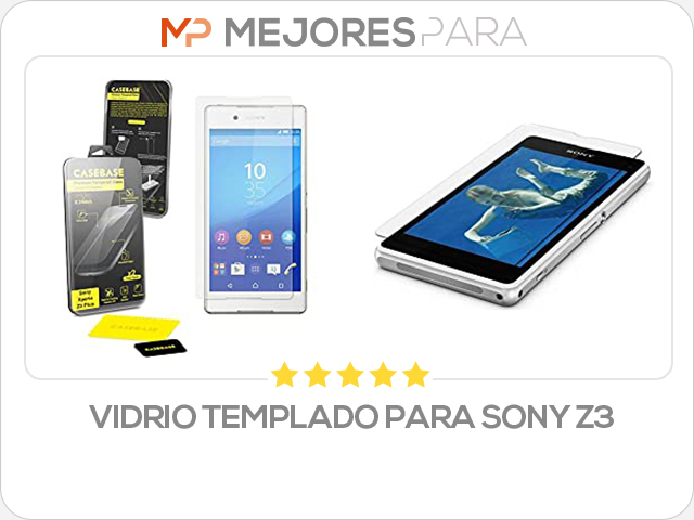 vidrio templado para sony z3