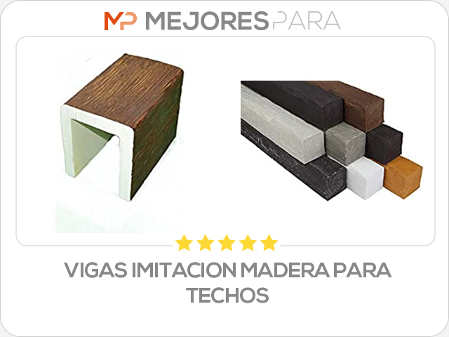 vigas imitacion madera para techos