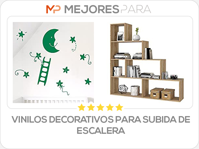 vinilos decorativos para subida de escalera