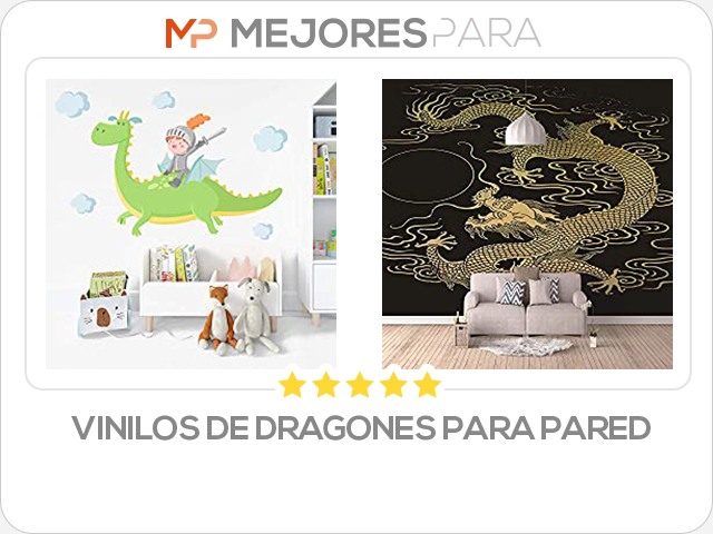 vinilos de dragones para pared