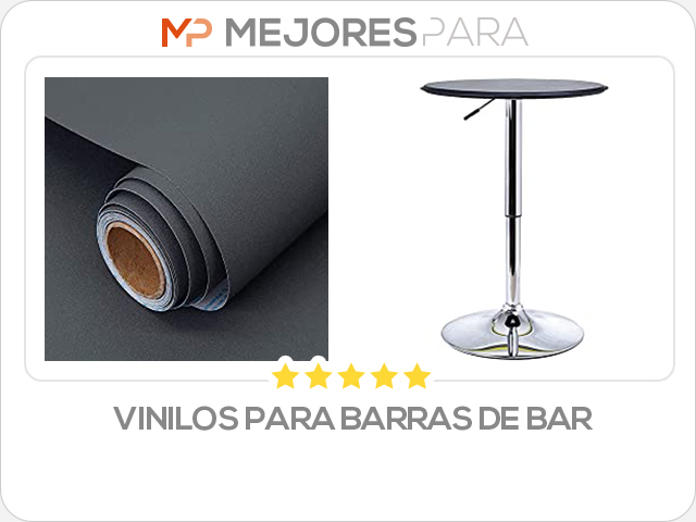 vinilos para barras de bar