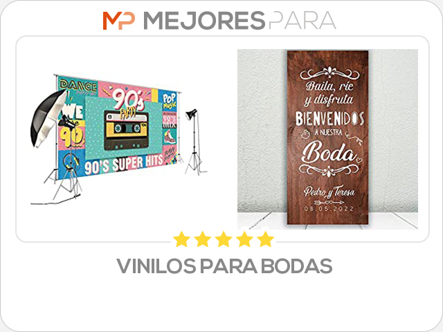 vinilos para bodas