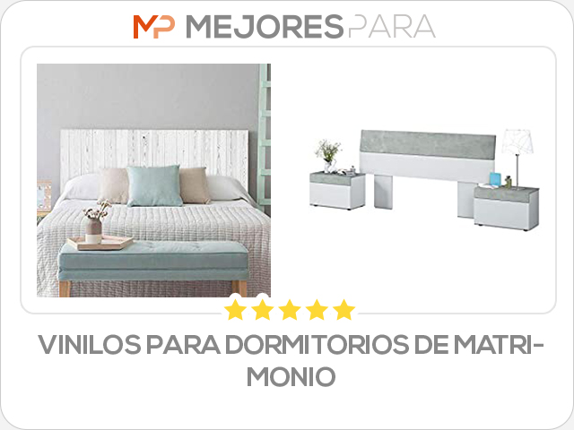 vinilos para dormitorios de matrimonio