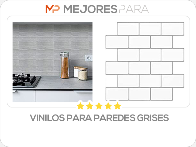 vinilos para paredes grises