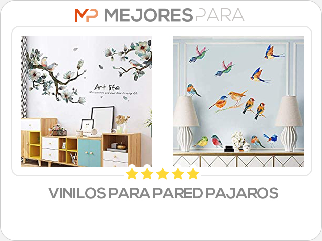 vinilos para pared pajaros