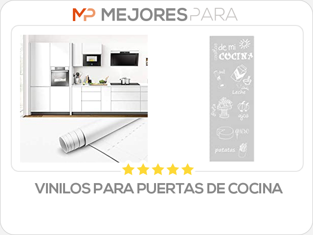 vinilos para puertas de cocina