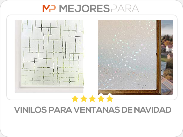 vinilos para ventanas de navidad