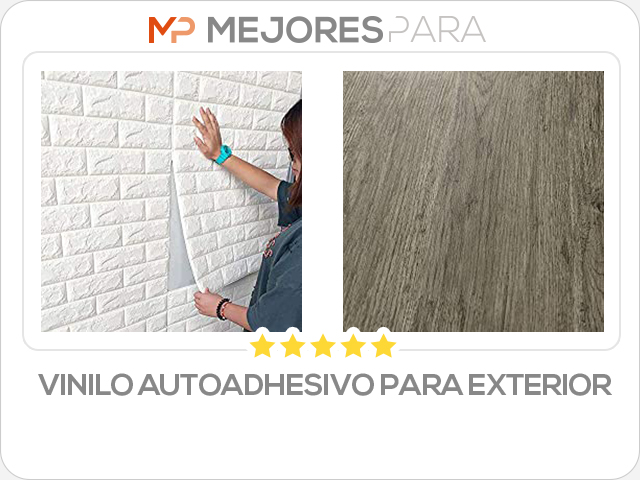 vinilo autoadhesivo para exterior