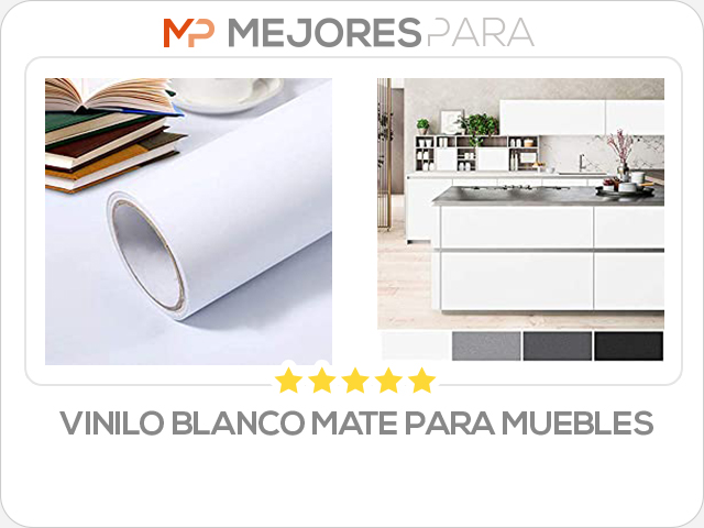 vinilo blanco mate para muebles