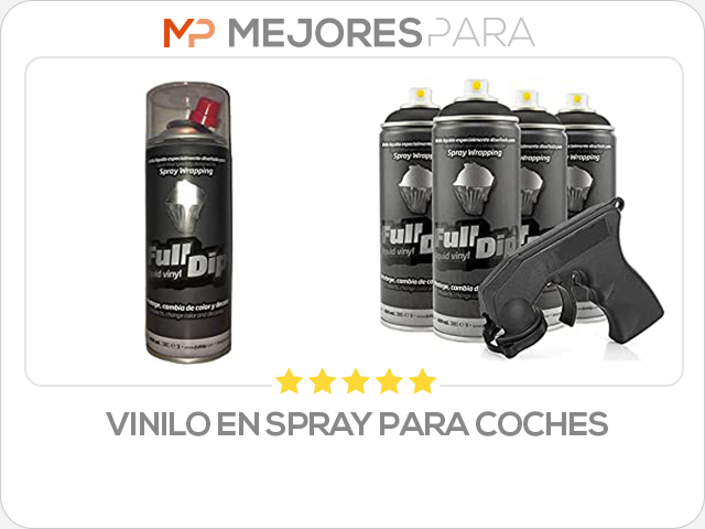 vinilo en spray para coches