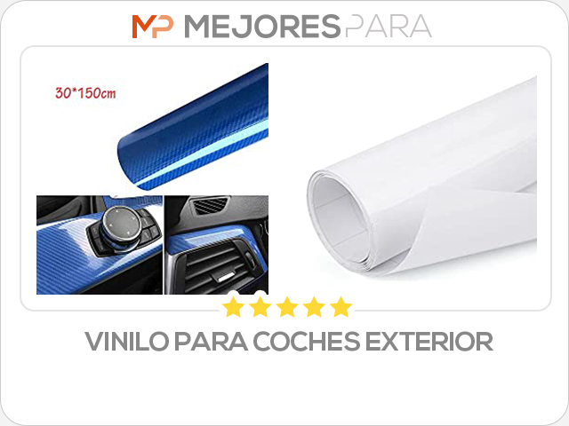 vinilo para coches exterior