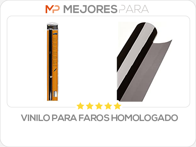 vinilo para faros homologado