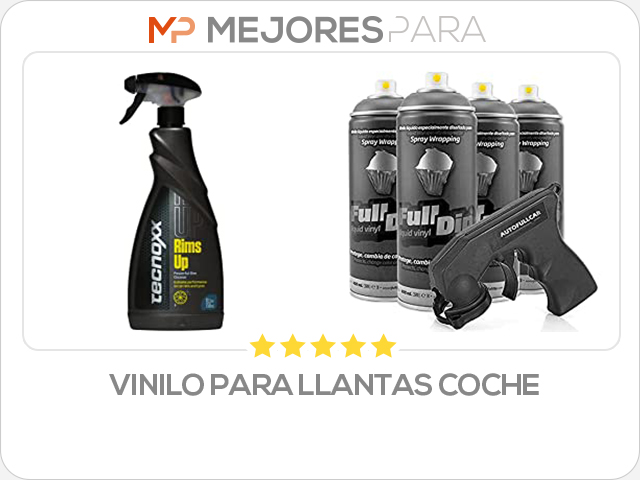 vinilo para llantas coche