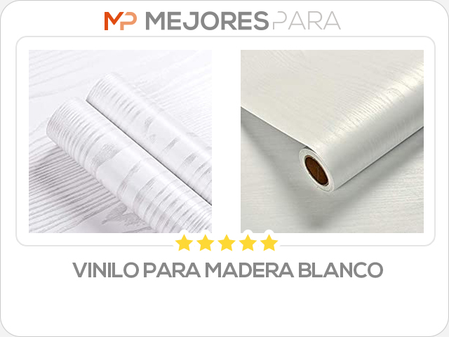 vinilo para madera blanco