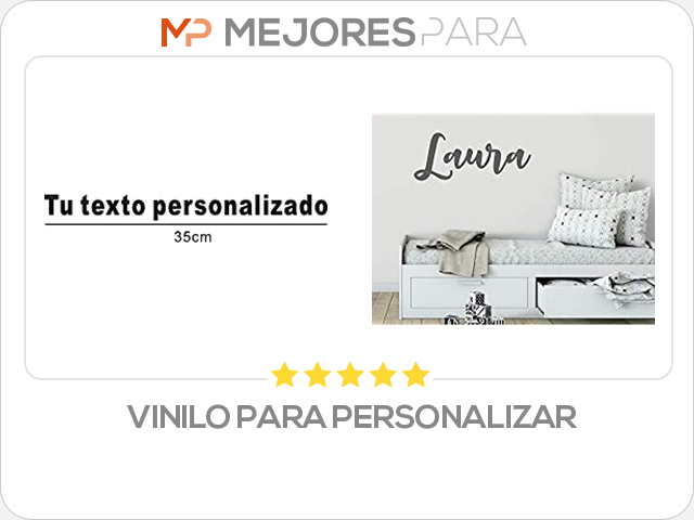 vinilo para personalizar