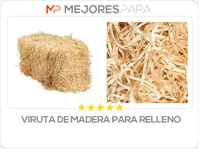 viruta de madera para relleno