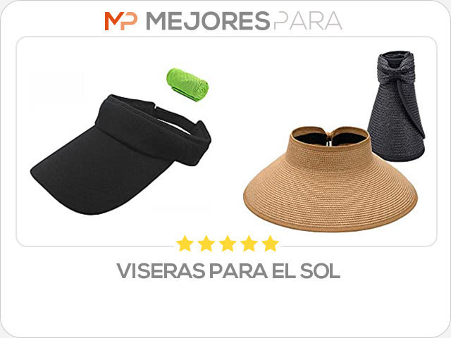 viseras para el sol