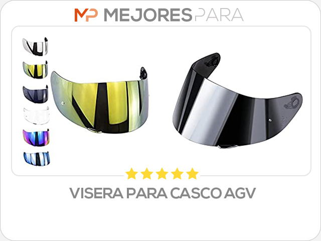 visera para casco agv