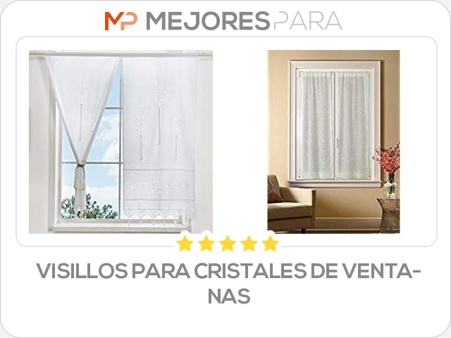 visillos para cristales de ventanas