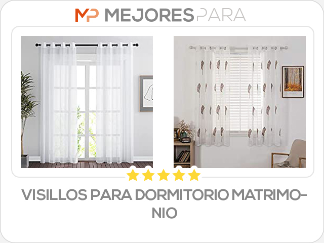 visillos para dormitorio matrimonio