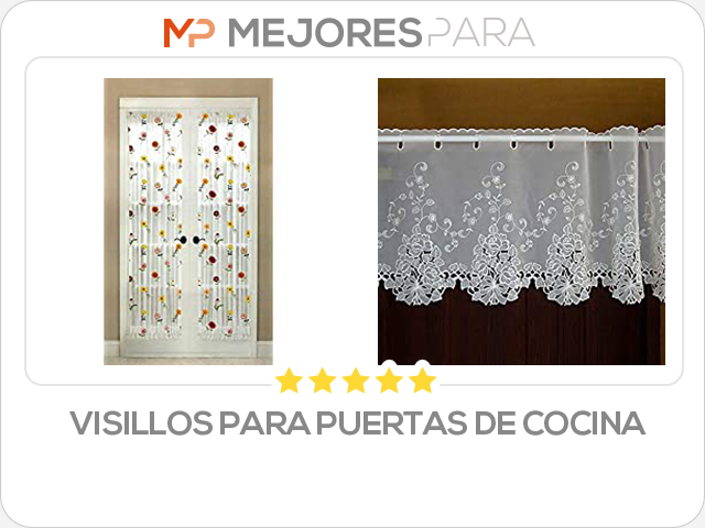 visillos para puertas de cocina