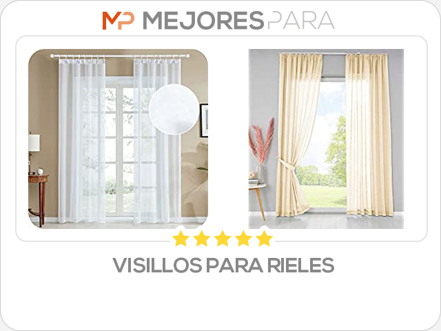 visillos para rieles