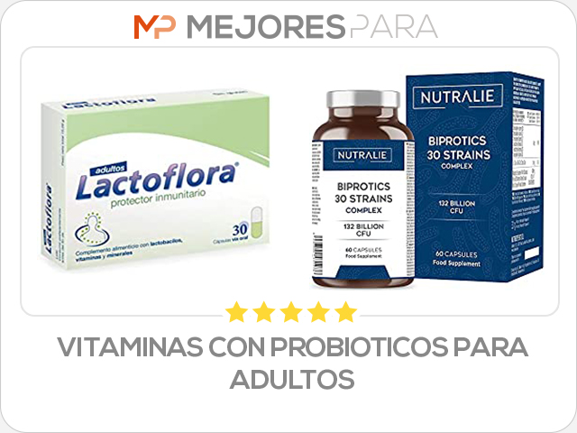 vitaminas con probioticos para adultos