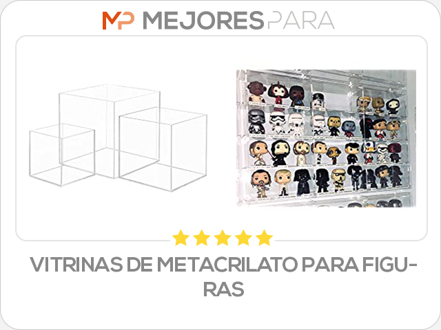 vitrinas de metacrilato para figuras